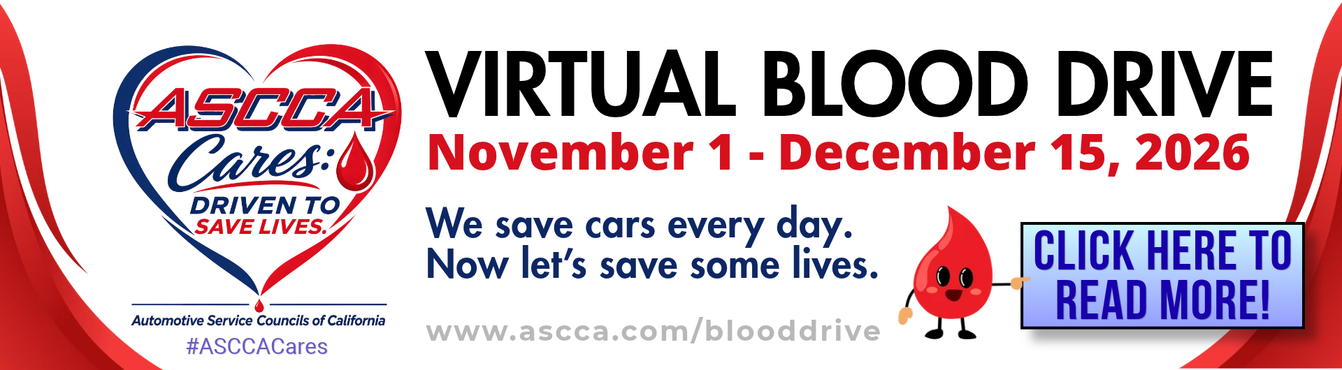Virtual Blood Drive Banner